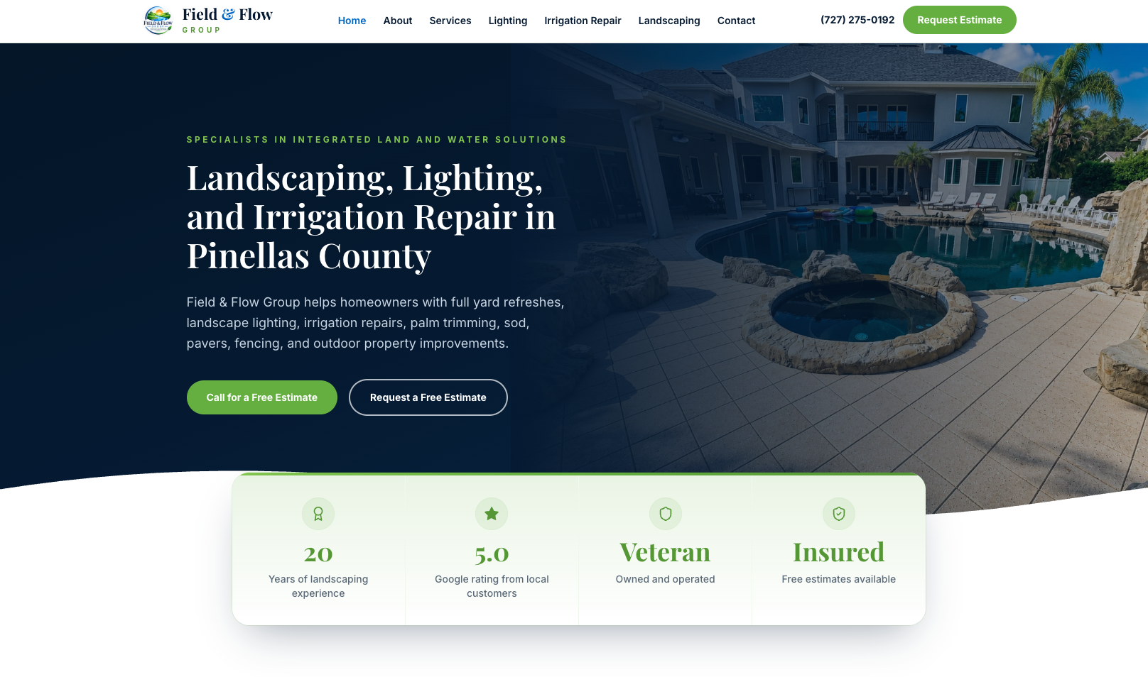 Field & Flow Group project preview