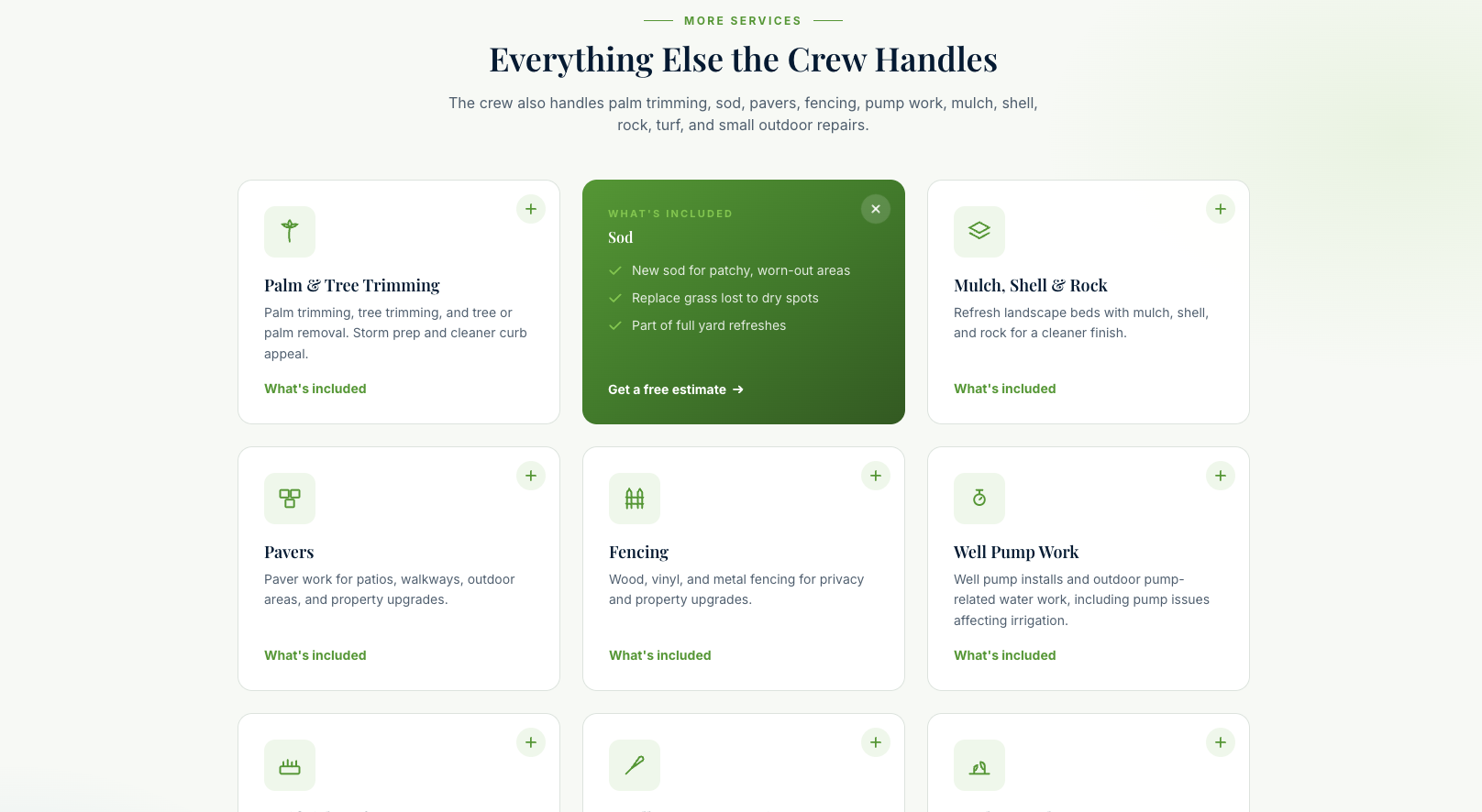 Field & Flow Group services page
